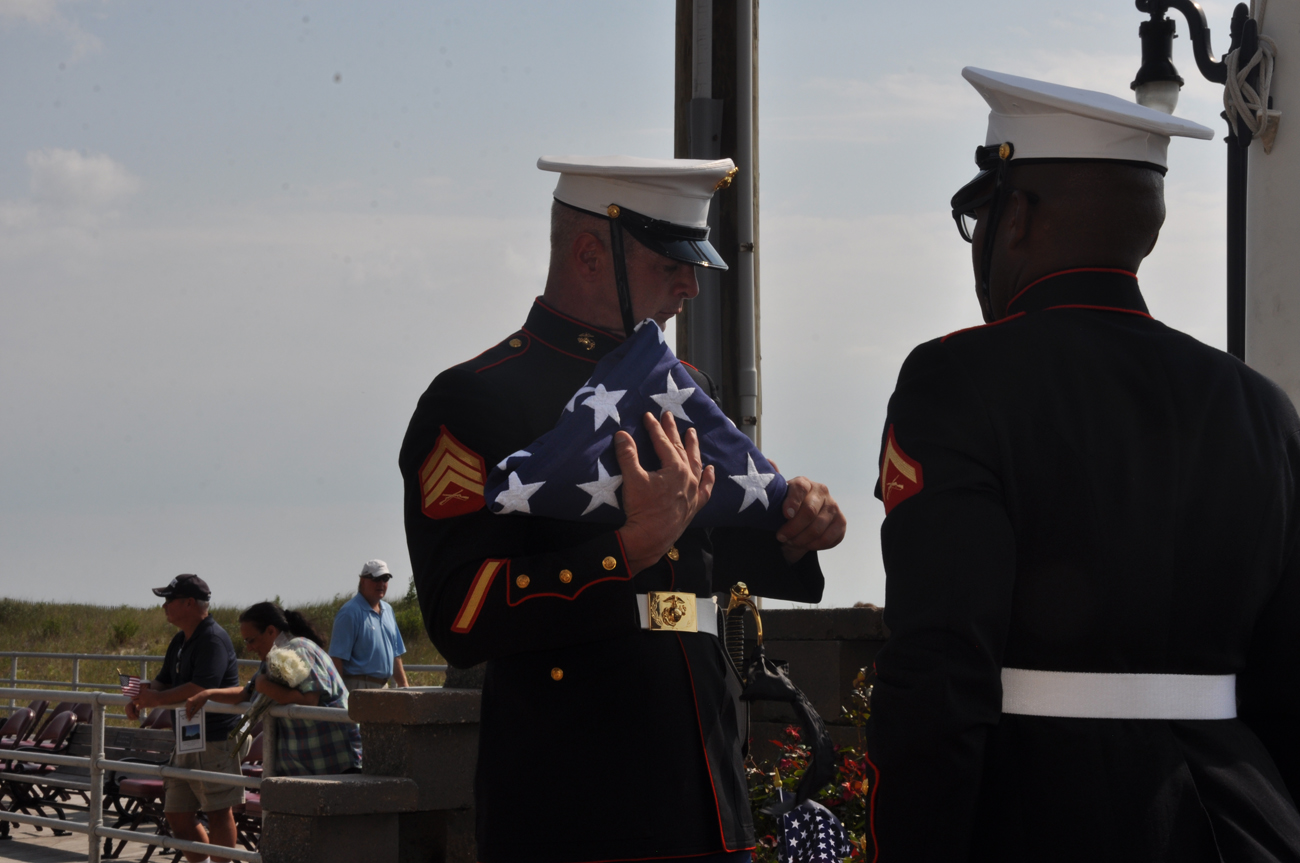Galloway Patriot newspaper_Last Salute Military Funeral Honor Guard Atlantic City 9 11 Memorial Ceremony 2016DSC_10048