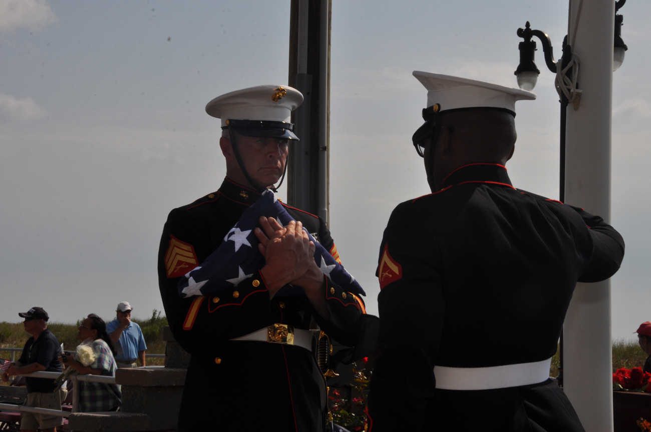 Galloway Patriot newspaper_Last Salute Military Funeral Honor Guard Atlantic City 9 11 Memorial Ceremony 2016DSC_10049