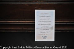 Last Salute Military Funeral Honor Guard