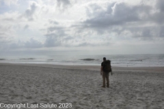 Last-Salute-Chuck-Knutson-on-Onslow-Beach-aboard-Camp-Ljeune-with-Prayer-Box-2023-b