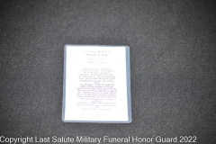 Last Salute Military Funeral Honor Guard