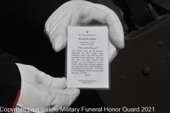 Last Salute Military Funeral Honor Guard