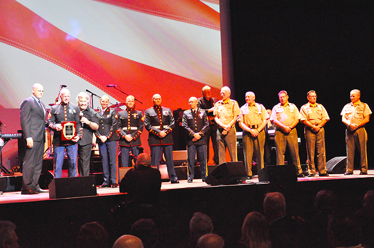 Last Salute Receives Coveted  “Yellow Ribbon” Award From Tony Orlando at Borgata