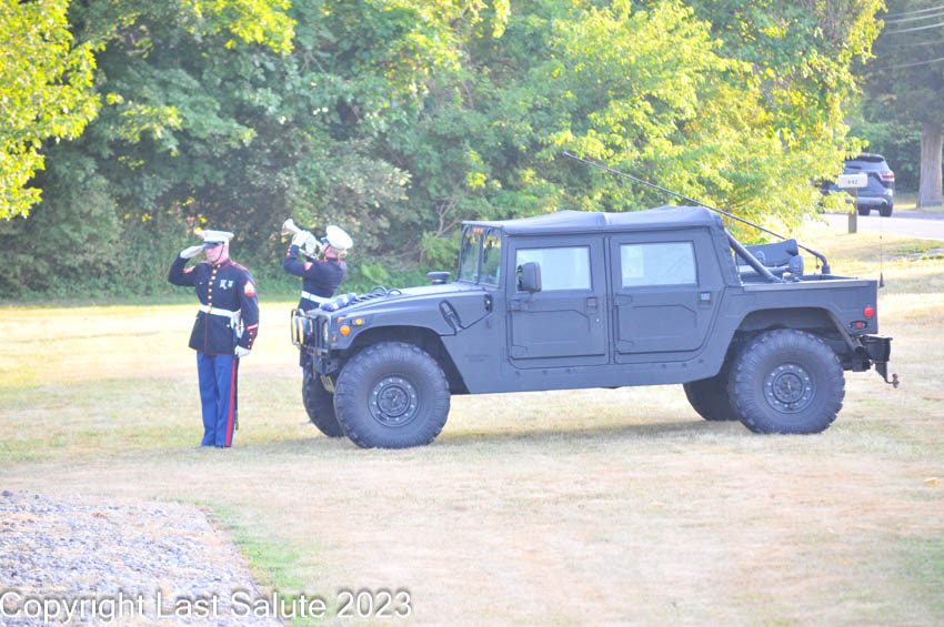 Last Salute at Galloway Elks Flag Day